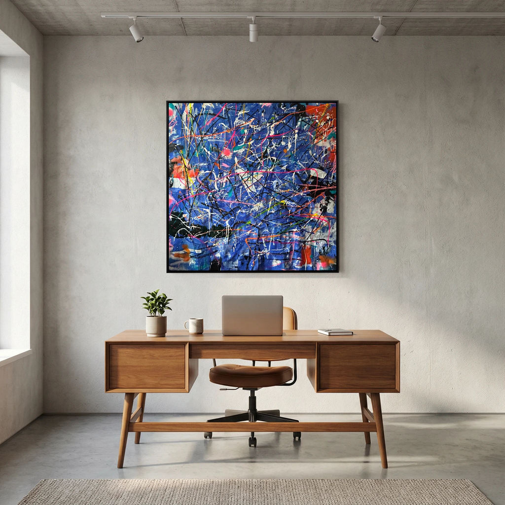INDIGO (2024) PRINT ON CANVAS    