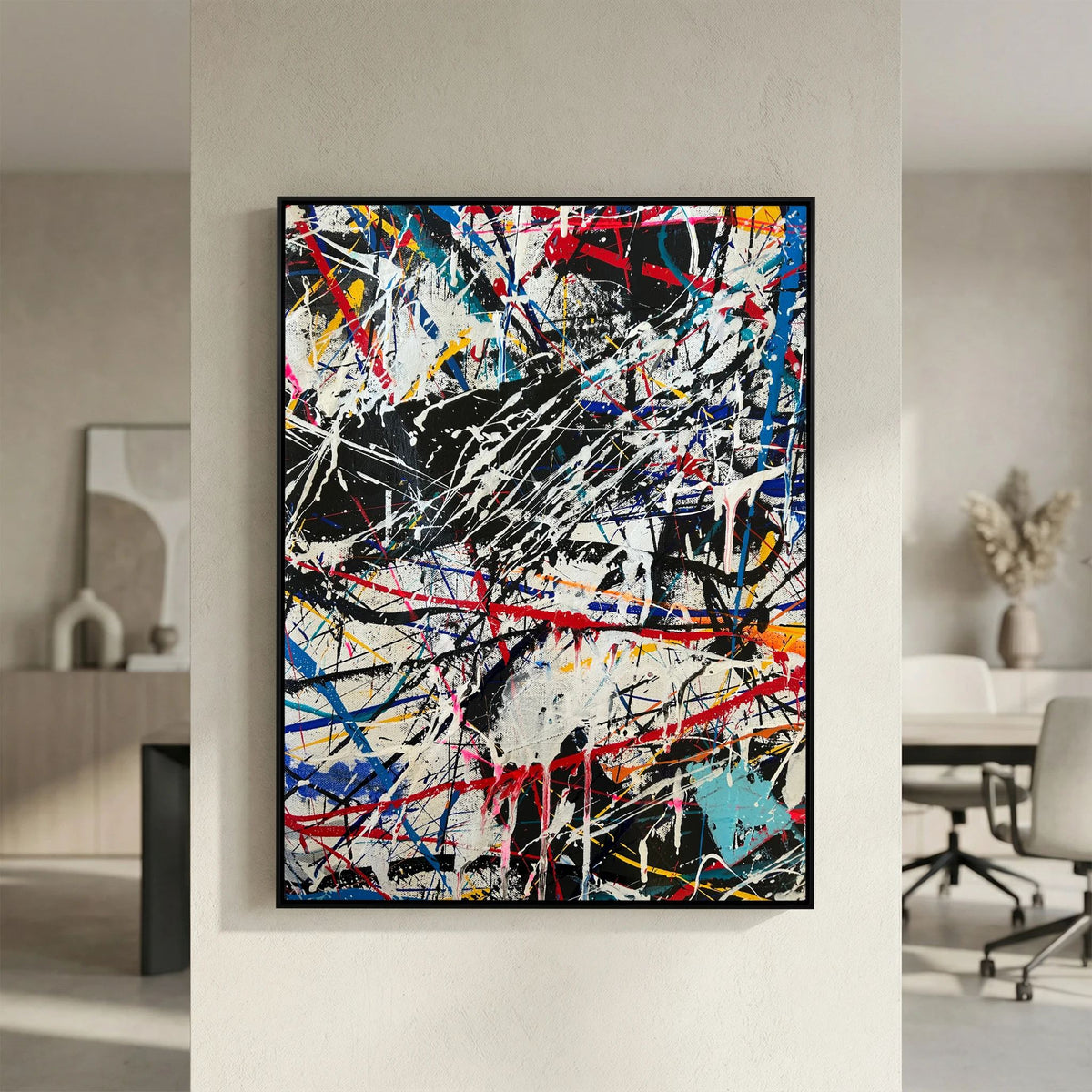 DESTRUCTION  (2024) CANVAS PRINT   
