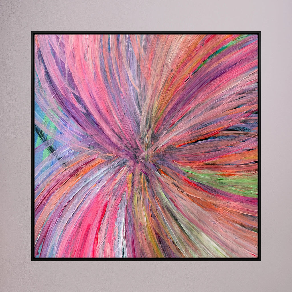 FIXATED (2020) PRINT ON CANVAS 