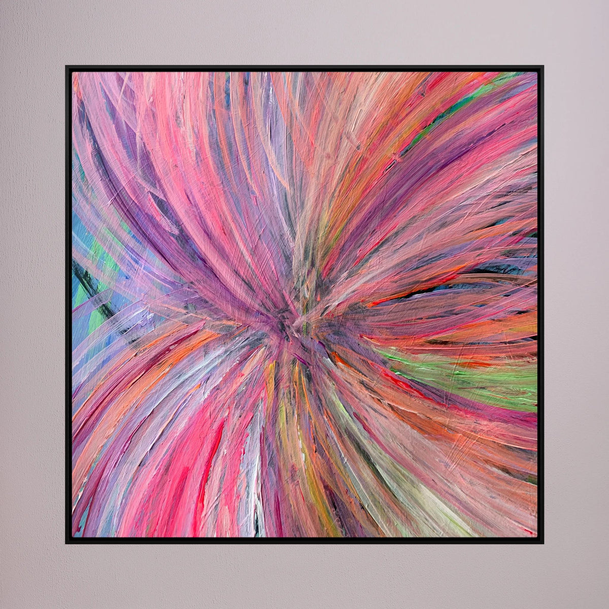 FIXATED (2020) PRINT ON CANVAS 
