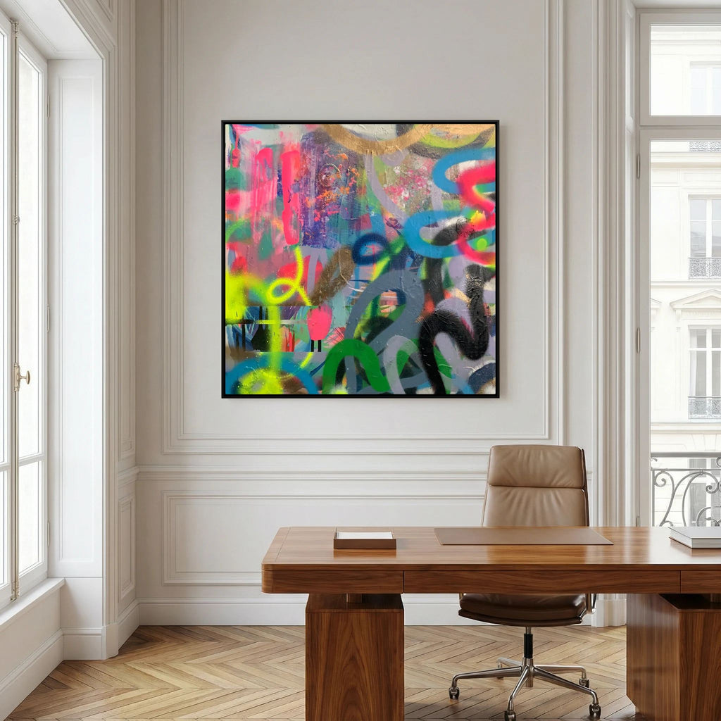 ADRENALINE PRINT ON CANVAS   