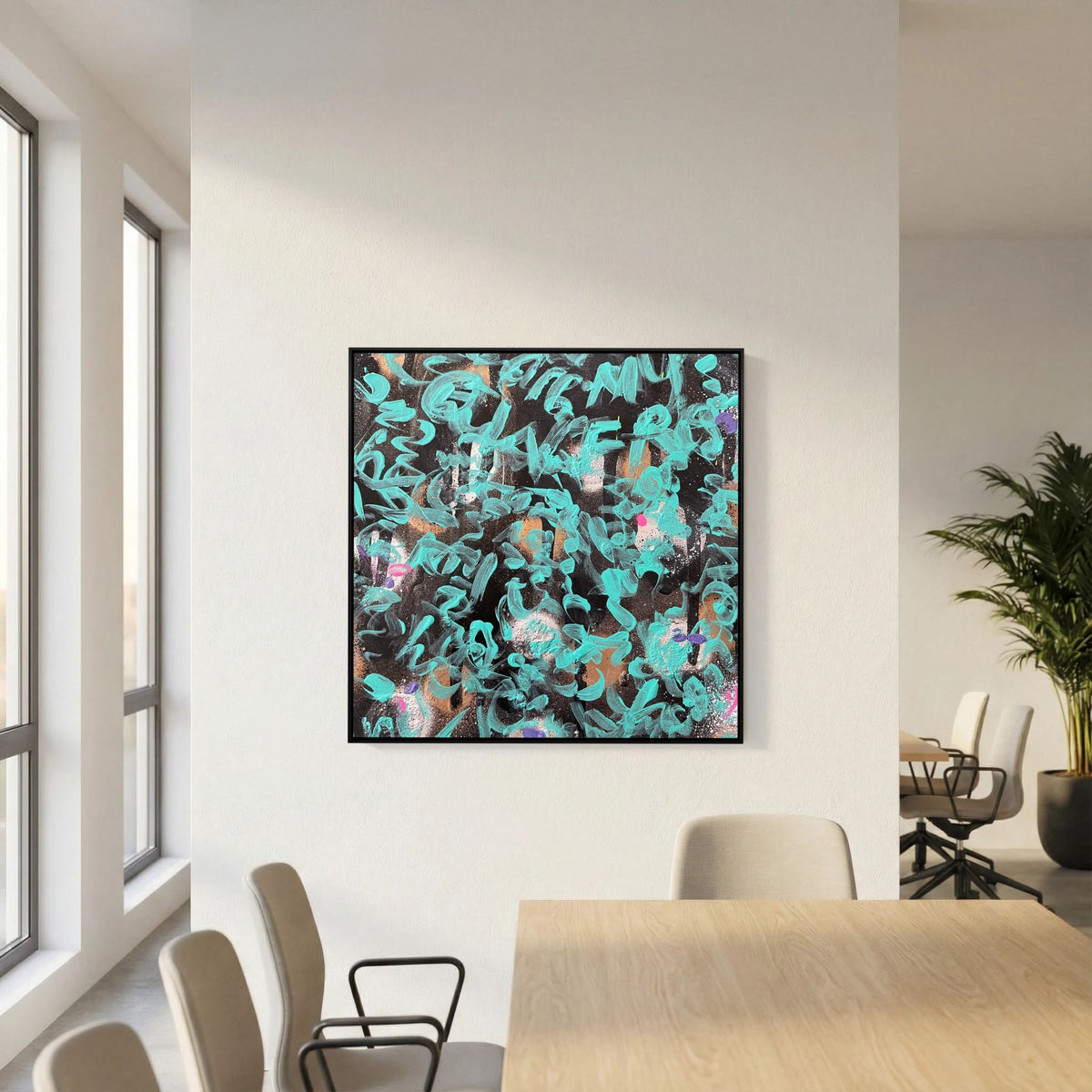 NO FLOWERS (2020) PRINT ON CANVAS 