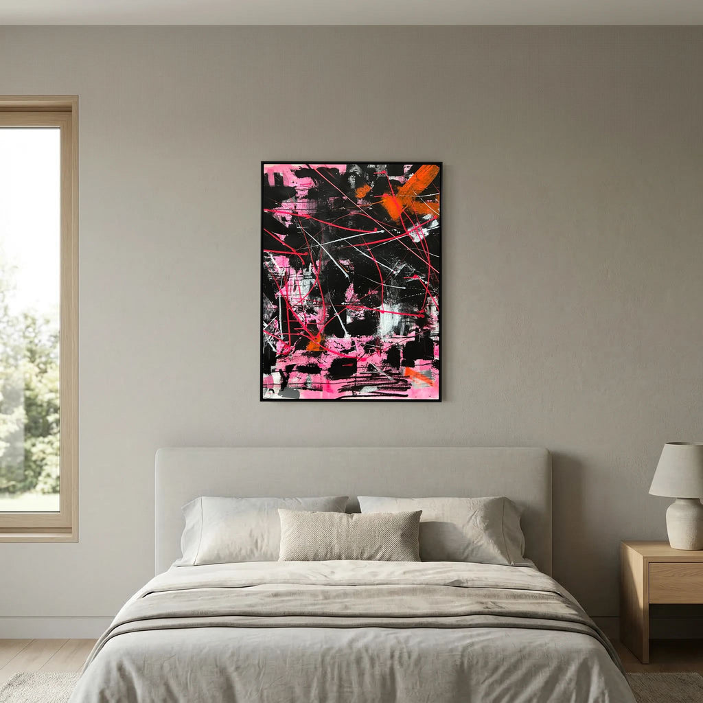 BURN A BRIDGE (2024) CANVAS PRINT 