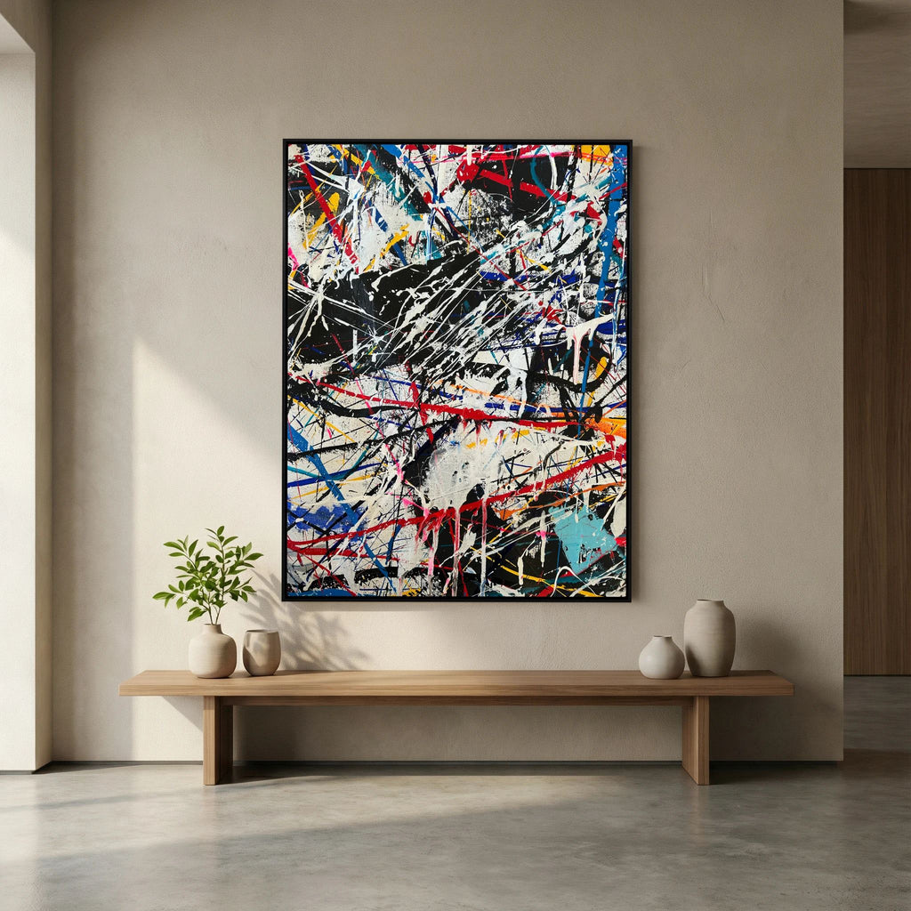DESTRUCTION  (2024) CANVAS PRINT   