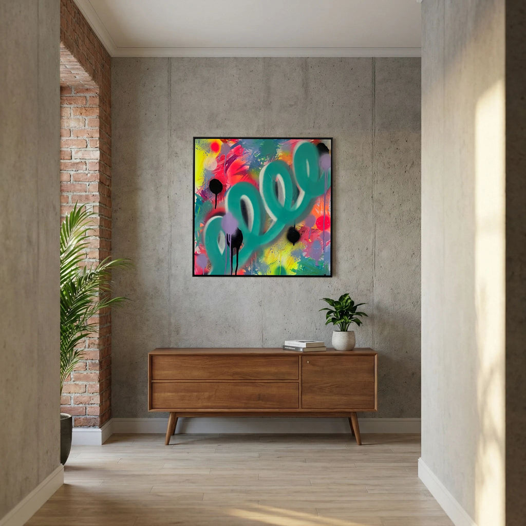 CANDY CRUSH (2020) PRINT ON CANVAS 