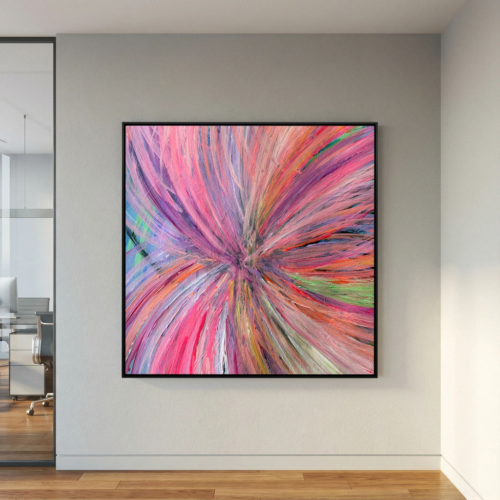 FIXATED (2020) PRINT ON CANVAS 