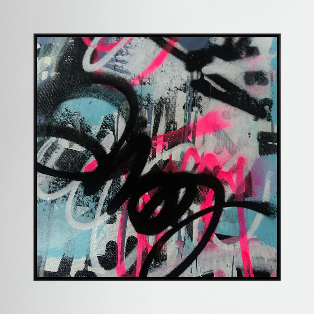 LOVE ON THE CANVAS PRINT ON CANVAS