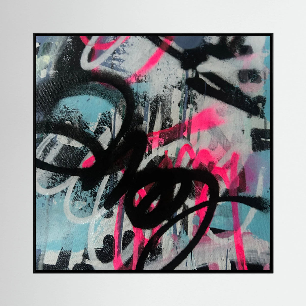 LOVE ON THE CANVAS PRINT ON CANVAS