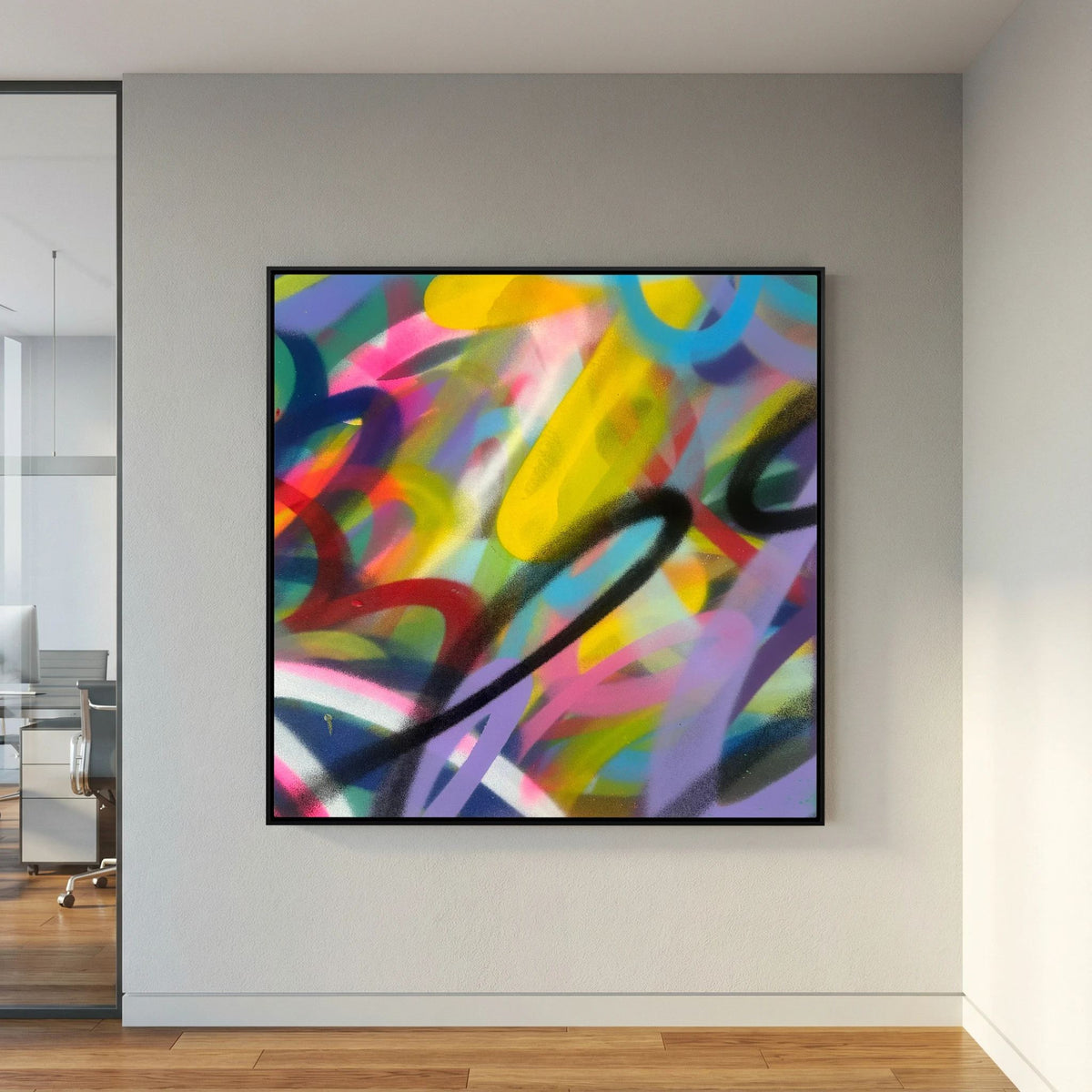 INTERLOCK (2024) CANVAS PRINT
