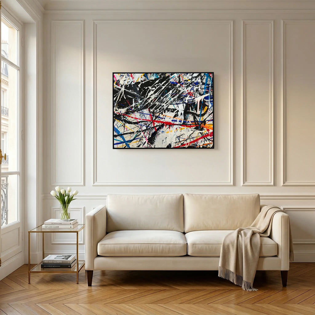 DESTRUCTION  (2024) CANVAS PRINT   