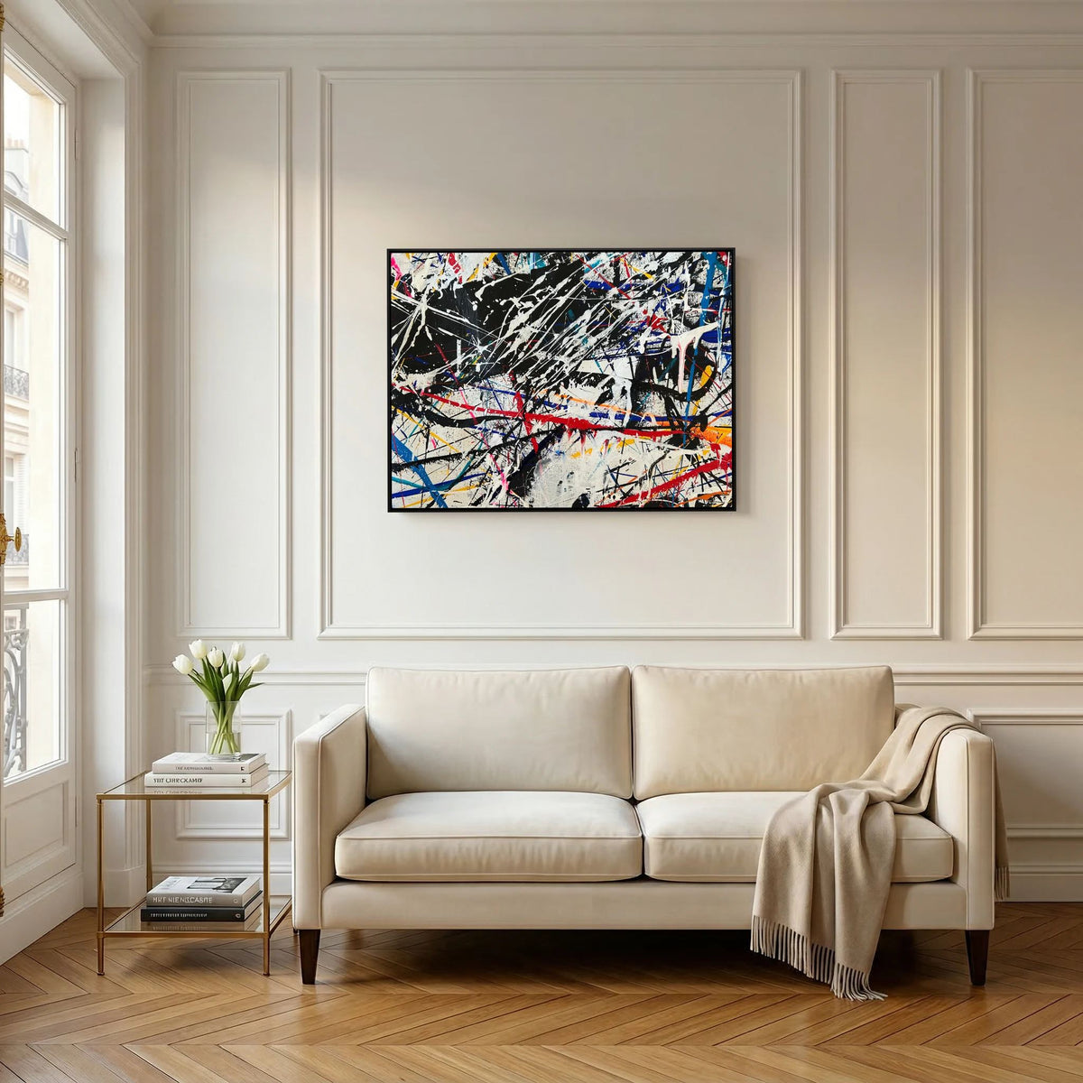 DESTRUCTION  (2024) CANVAS PRINT   