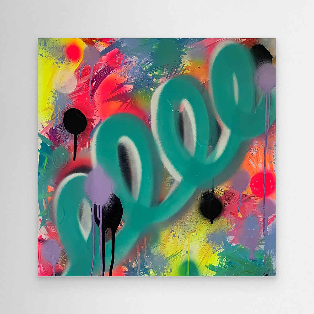 CANDY CRUSH (2020) PRINT ON CANVAS 
