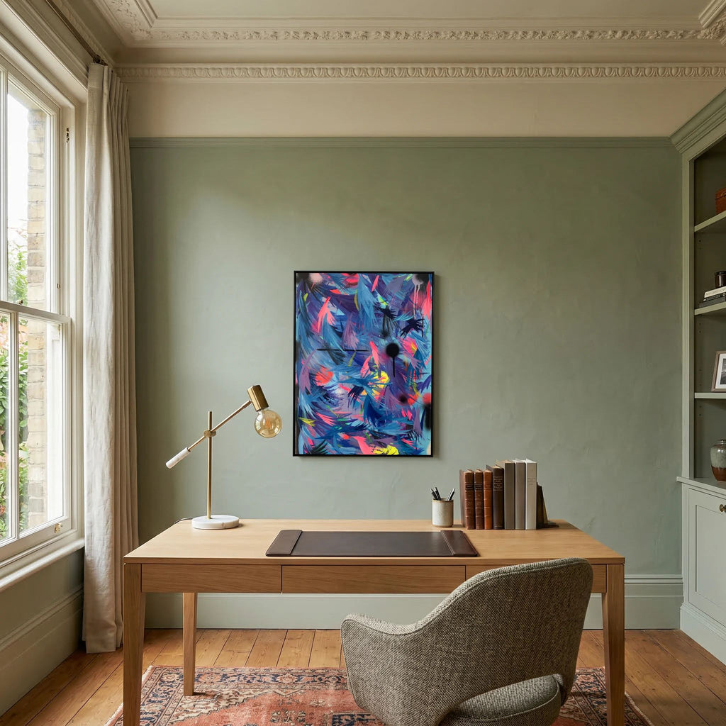 CYAN (2021) CANVAS PRINT  