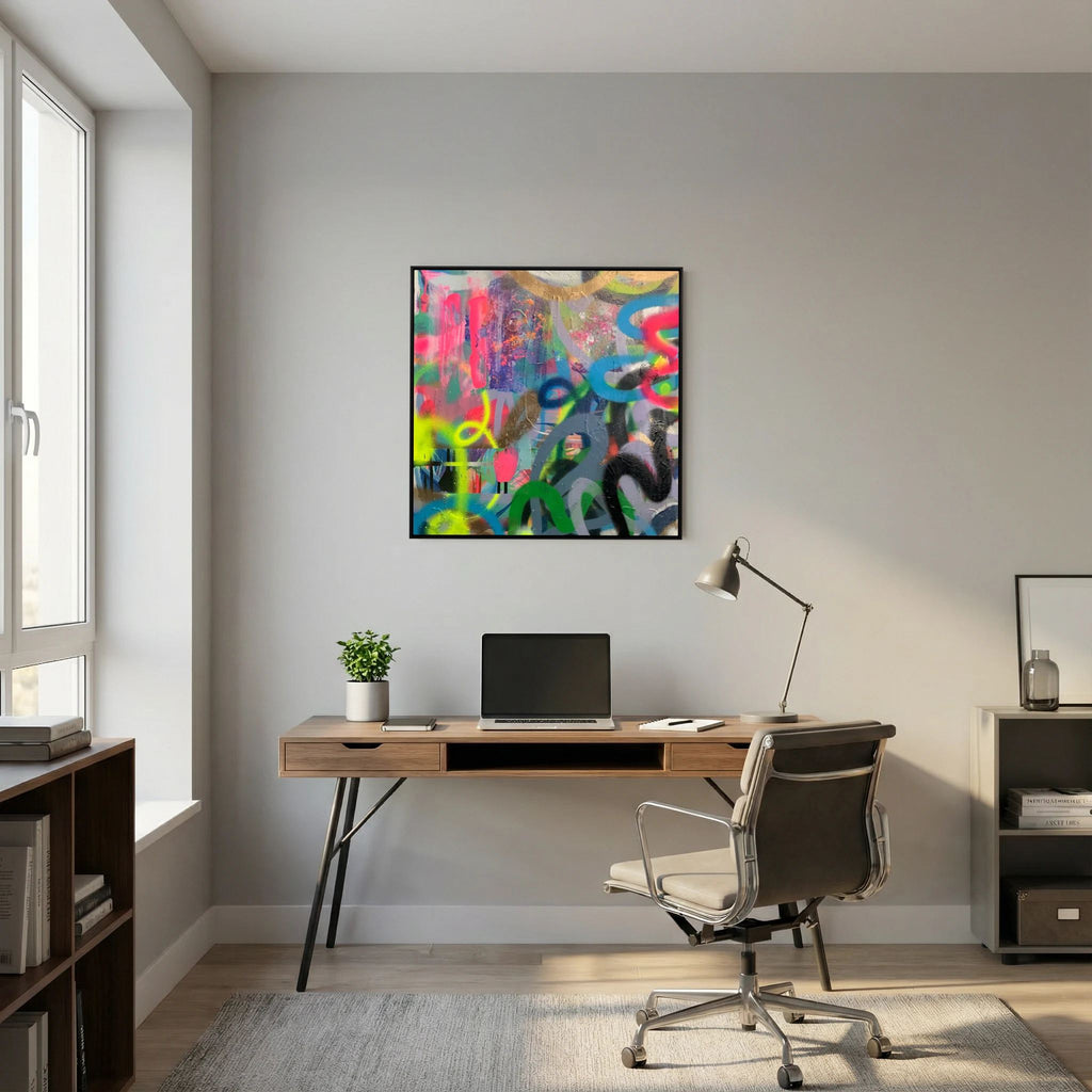 ADRENALINE PRINT ON CANVAS   