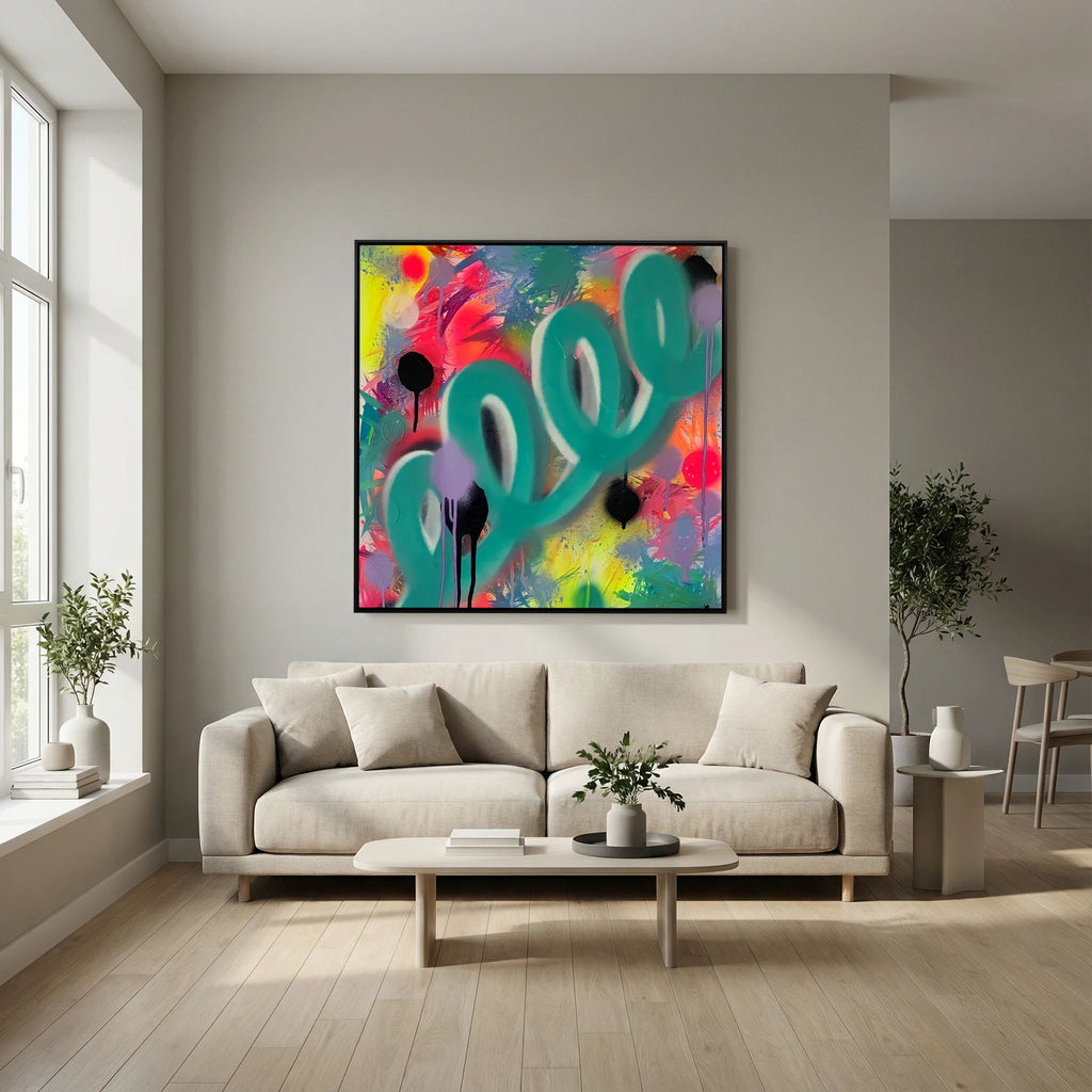 CANDY CRUSH (2020) PRINT ON CANVAS 
