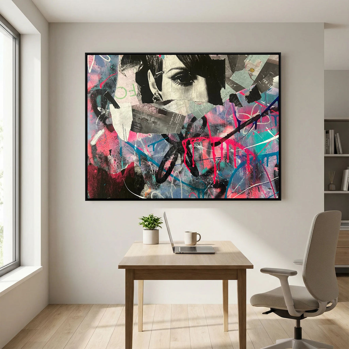 MISPLACED (2024) CANVAS PRINT  