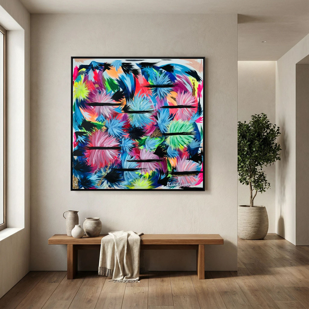 ELEVEN PRINT ON CANVAS