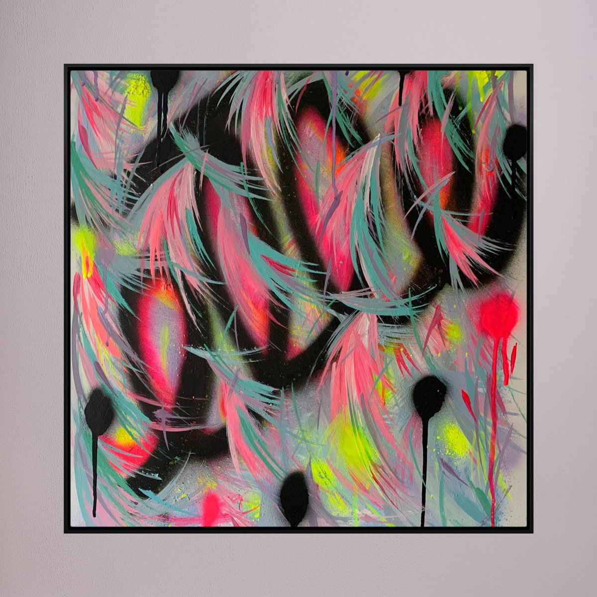 MUTED NOISE (2020) PRINT ON CANVAS  - Copy