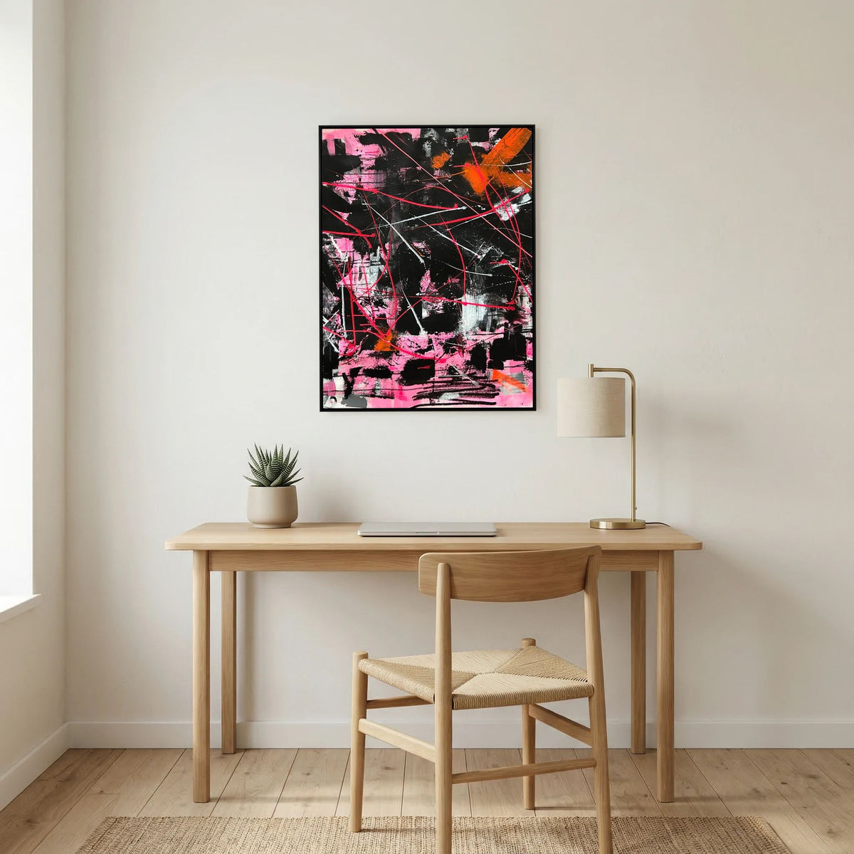 BURN A BRIDGE (2024) CANVAS PRINT 