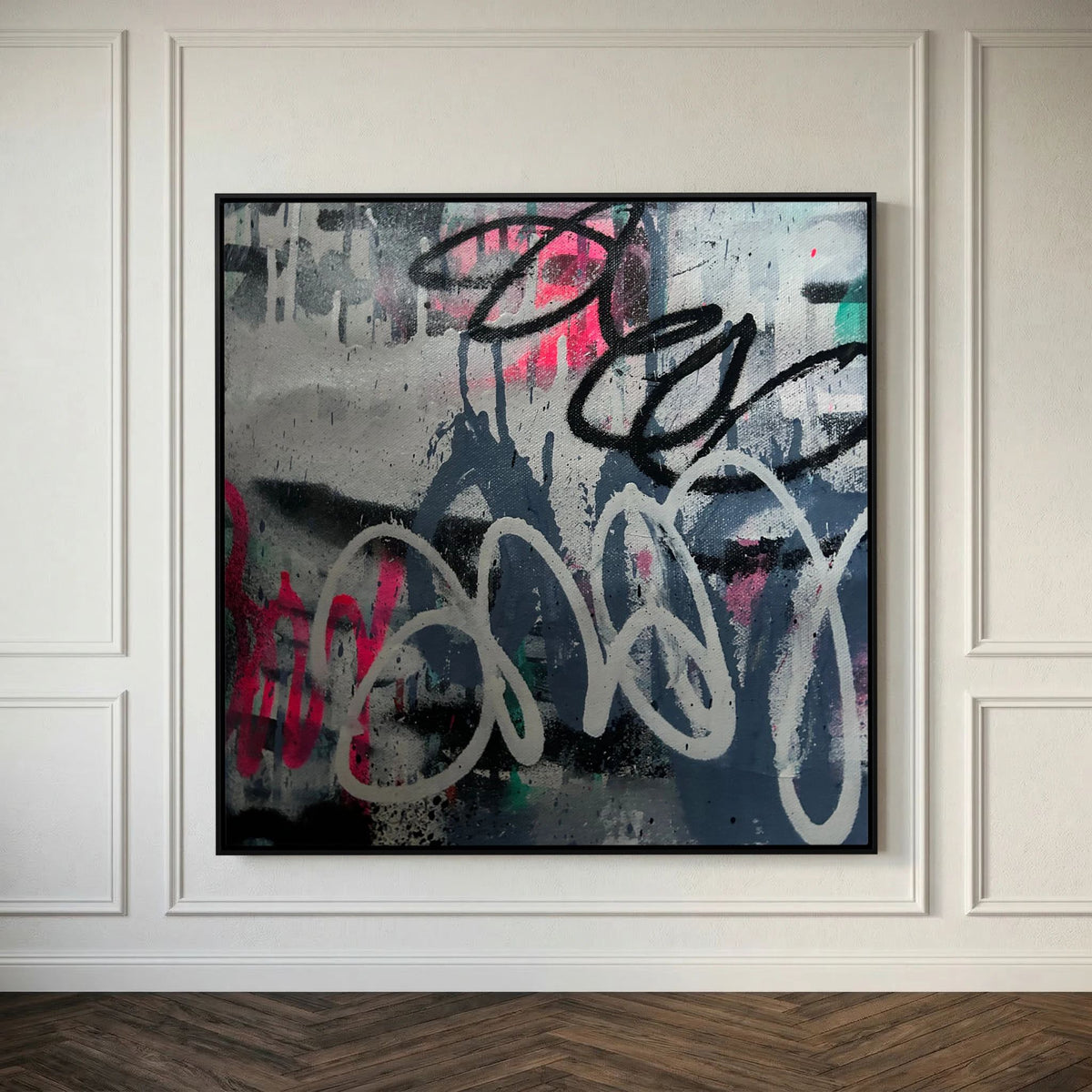 LOVE IN REVERSE PRINT ON CANVAS