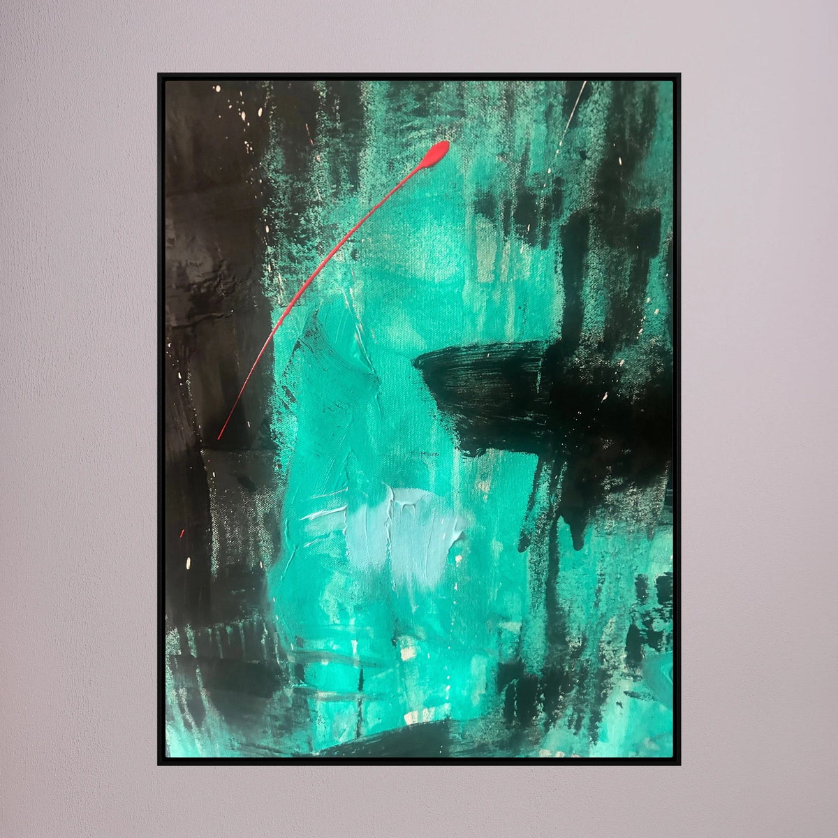 AN ABSTRACT PLACE (2017) CANVAS PRINT 