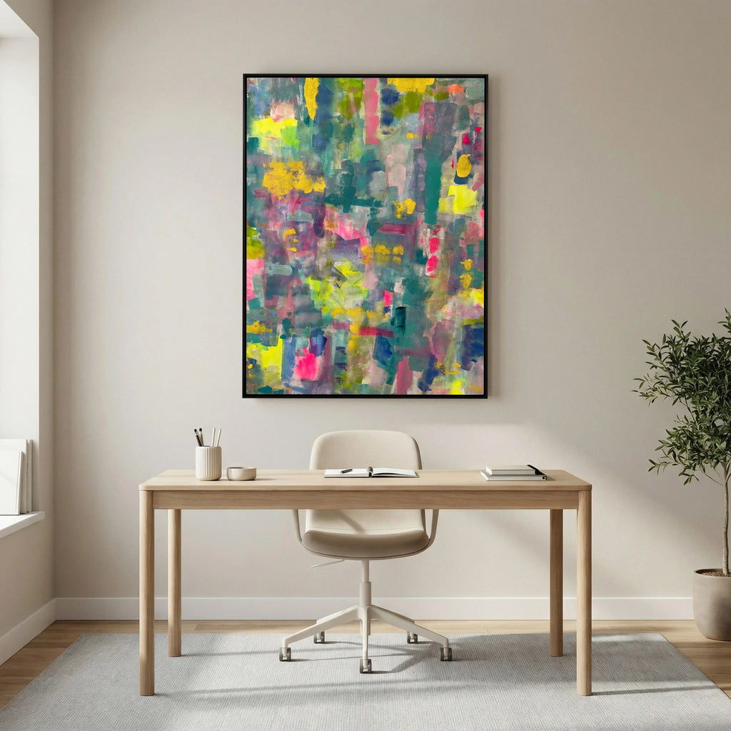 GARDEN IN SUMMER (2023) CANVAS PRINT   