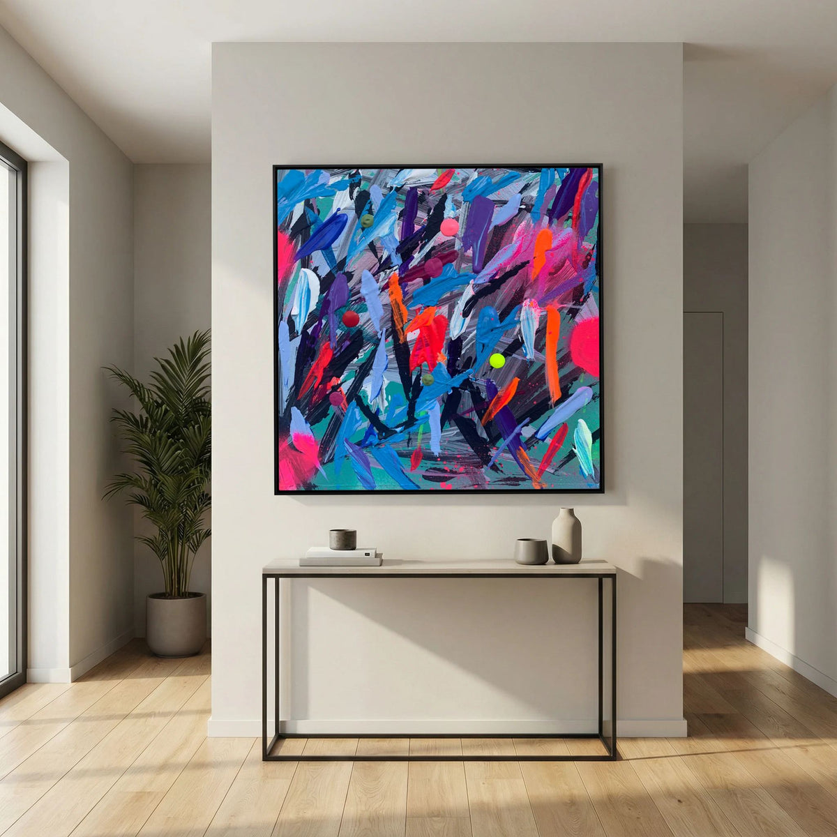 BLUE JAY (2020) PRINT ON CANVAS 