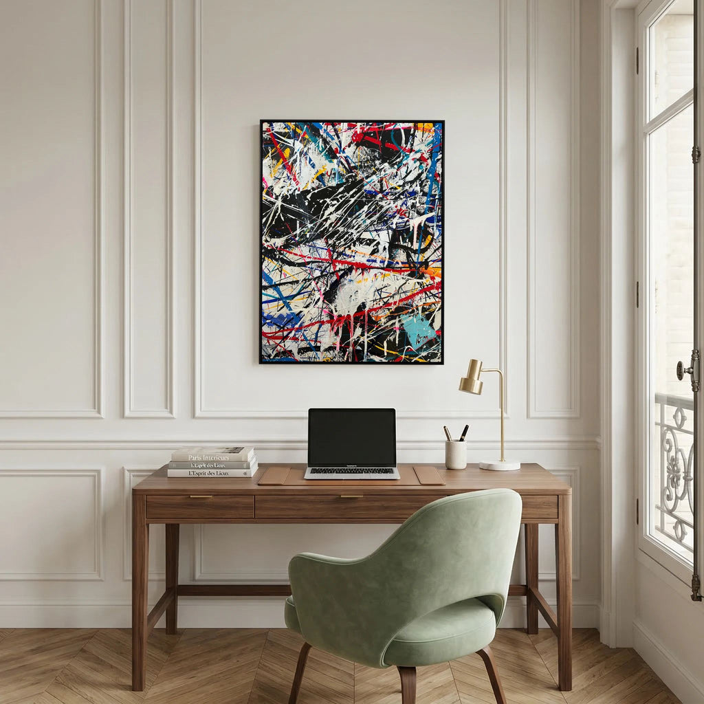 DESTRUCTION  (2024) CANVAS PRINT   