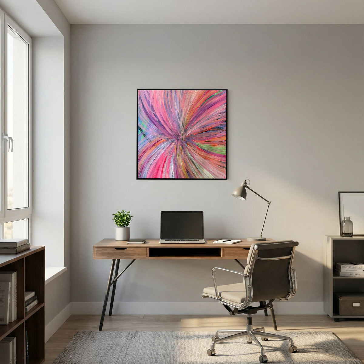 FIXATED (2020) PRINT ON CANVAS 