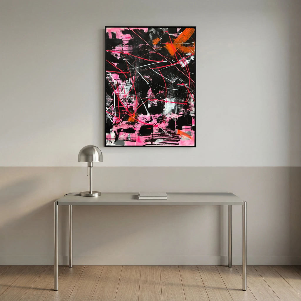 BURN A BRIDGE (2024) CANVAS PRINT 