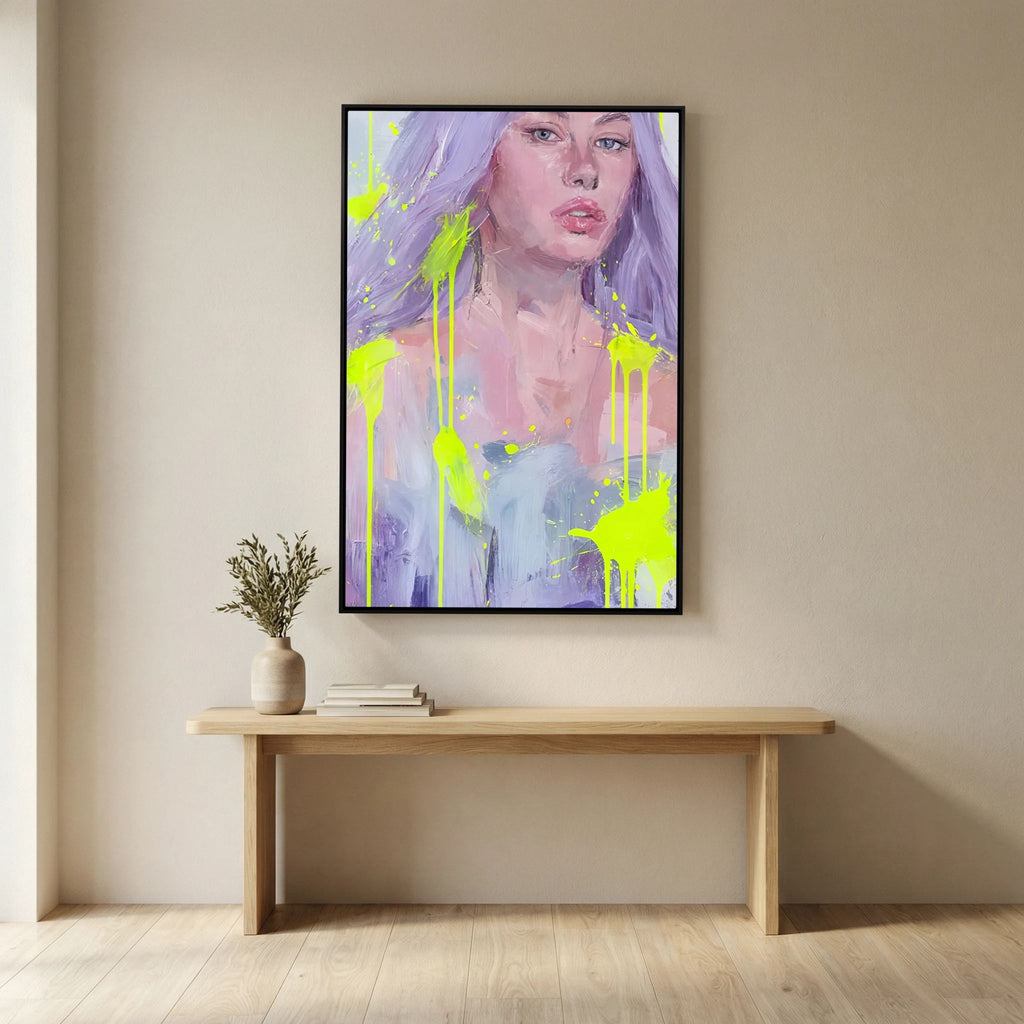 MAYA IN ELECTRIC LILAC