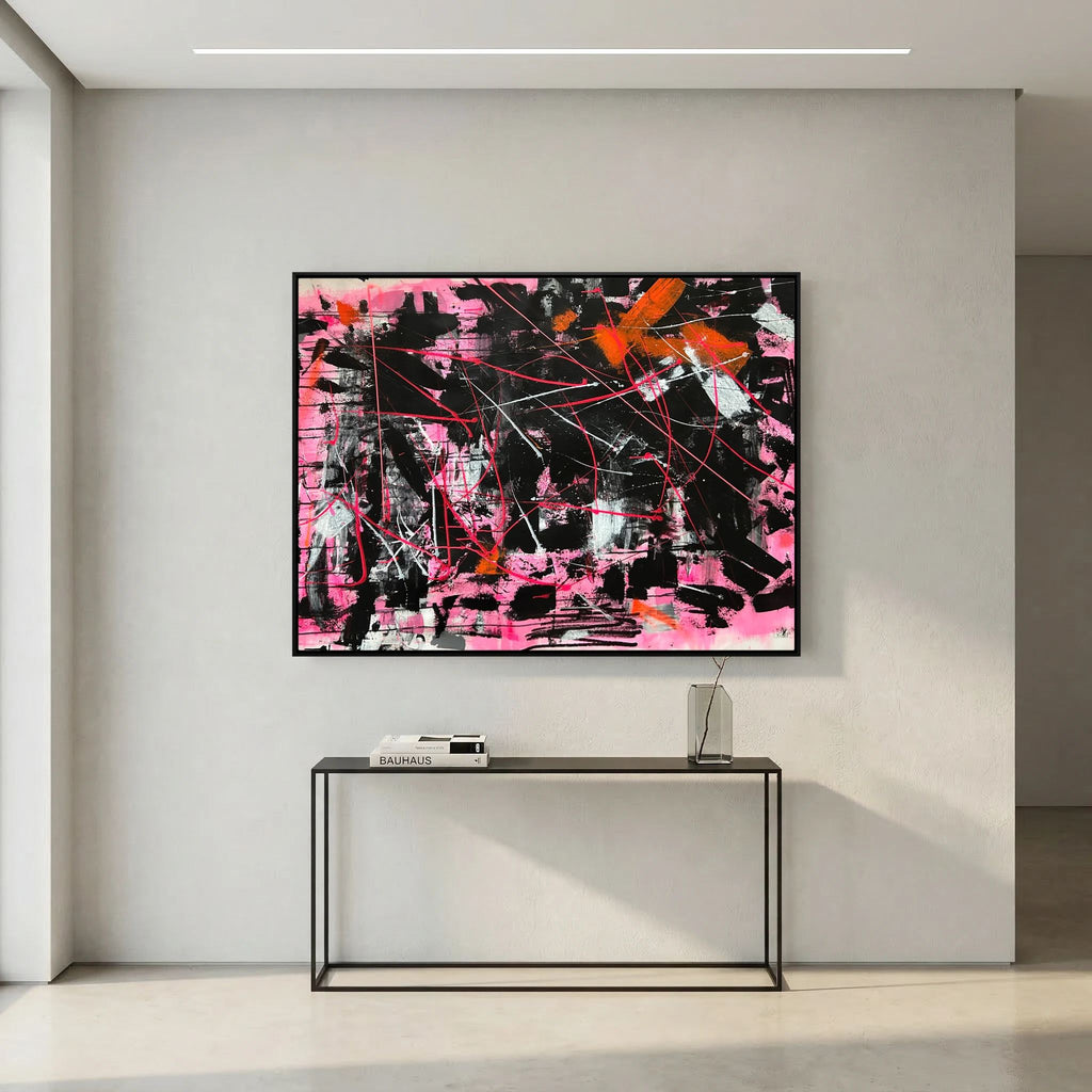 BURN A BRIDGE (2024) CANVAS PRINT 