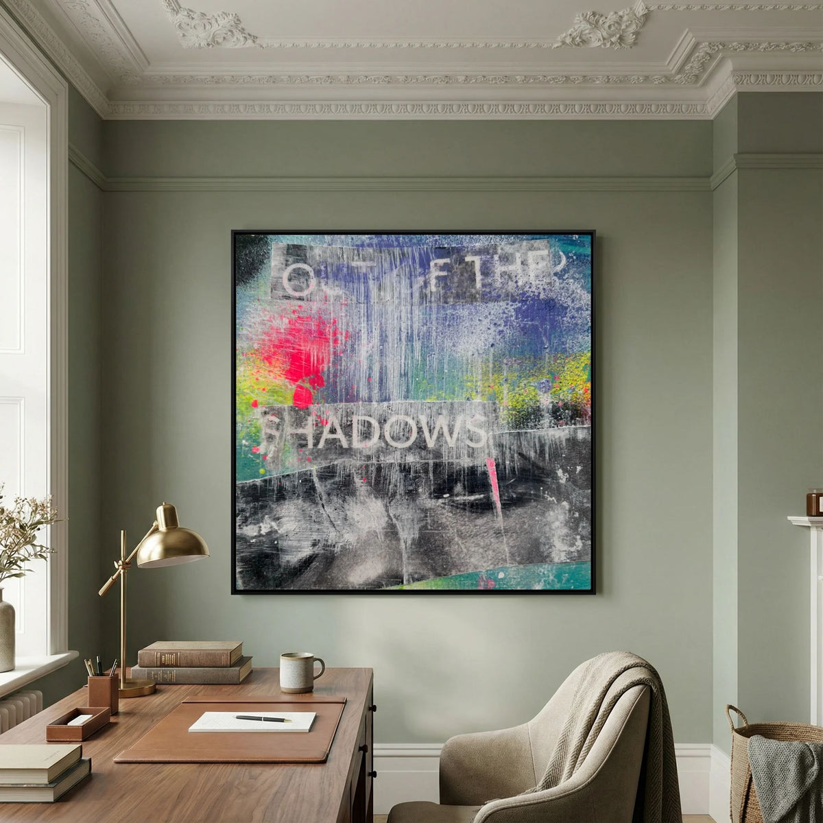 OUT OF THE SHADOWS (2023) CANVAS PRINT
