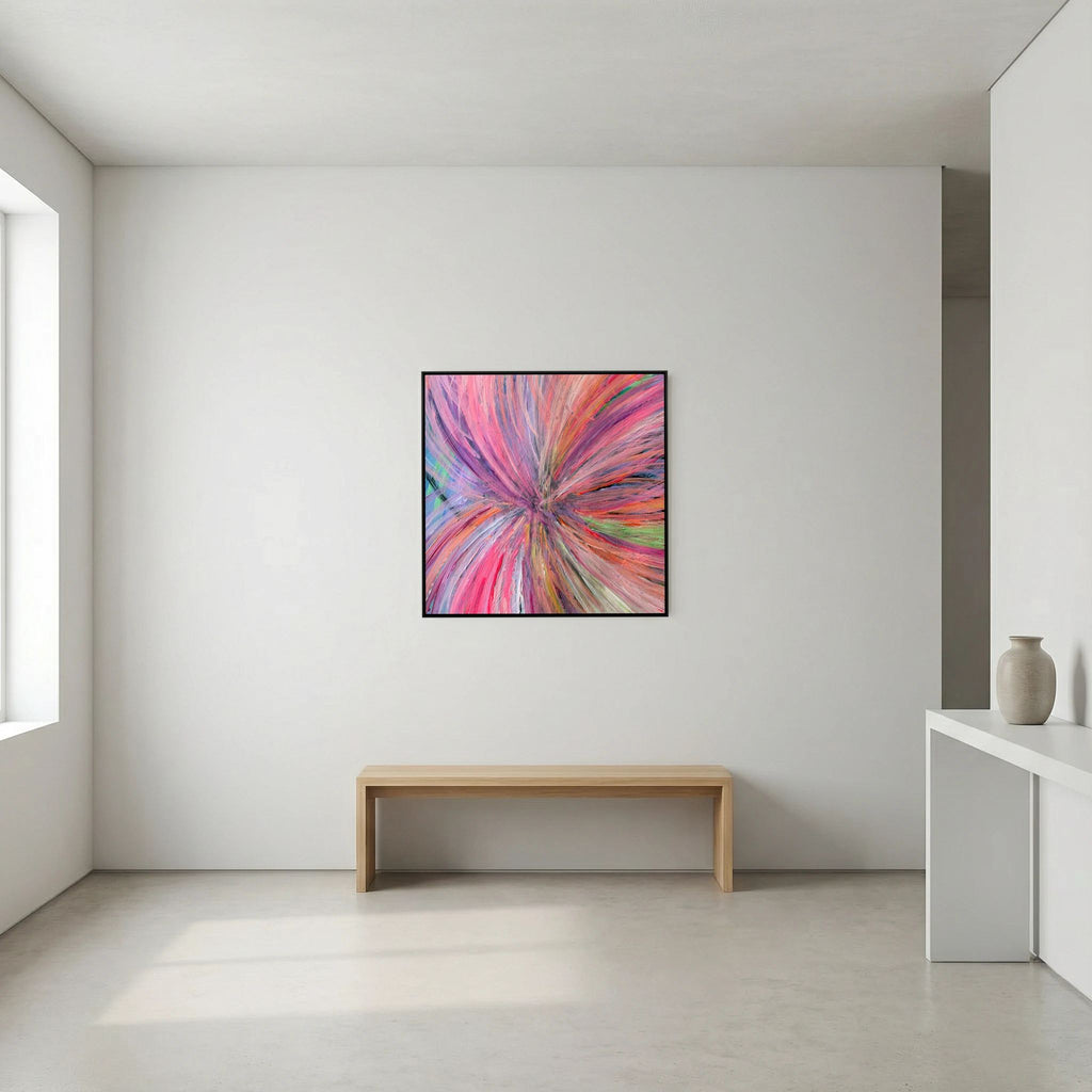 FIXATED (2020) PRINT ON CANVAS 