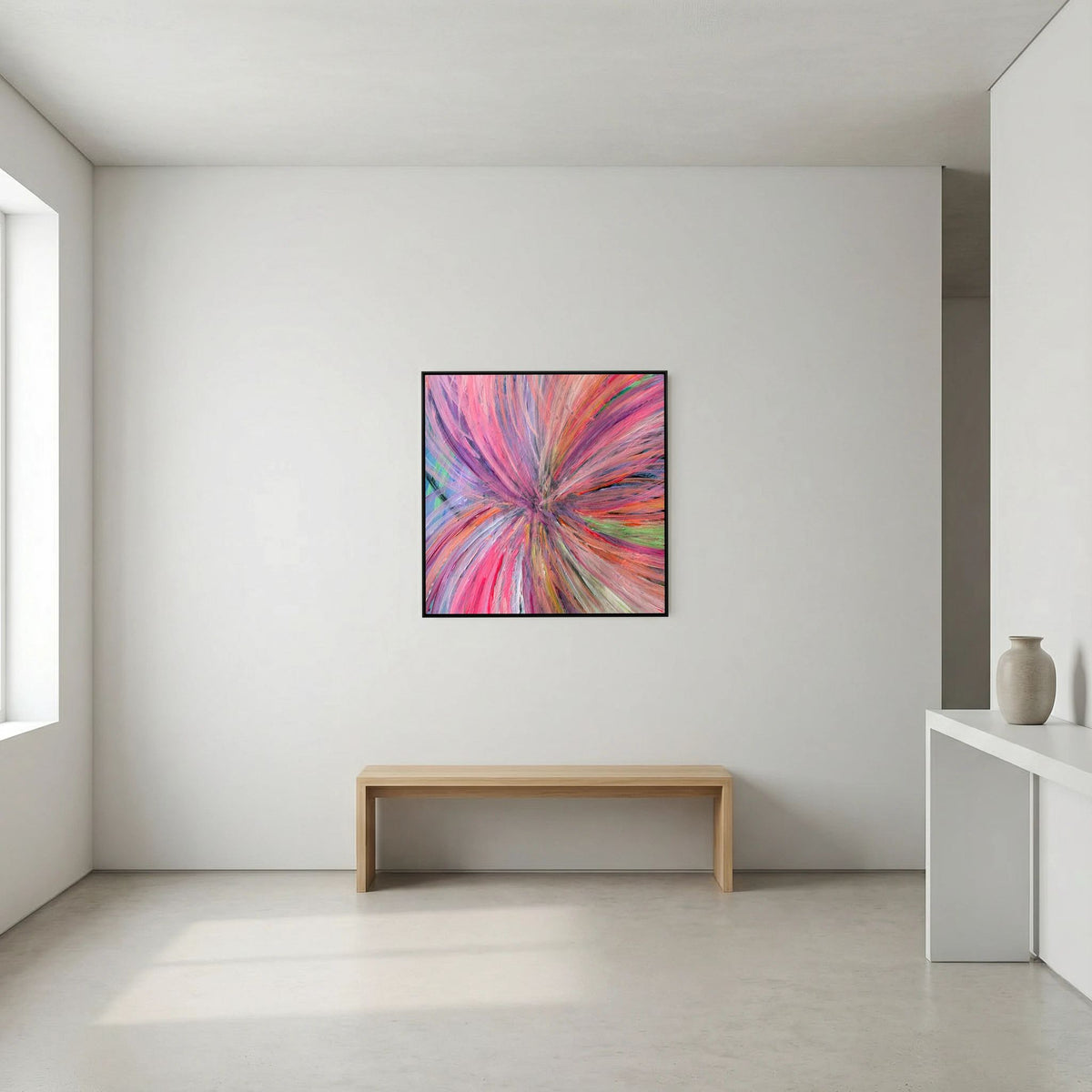 FIXATED (2020) PRINT ON CANVAS 