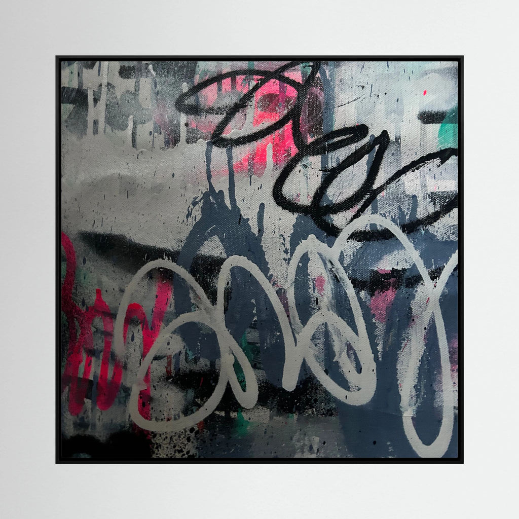 LOVE IN REVERSE PRINT ON CANVAS