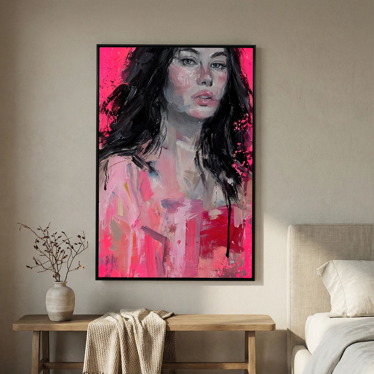 MAYA IN PINK & NOIR
