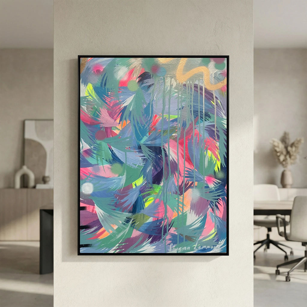 TROPICAL HUES (2021) CANVAS PRINT 