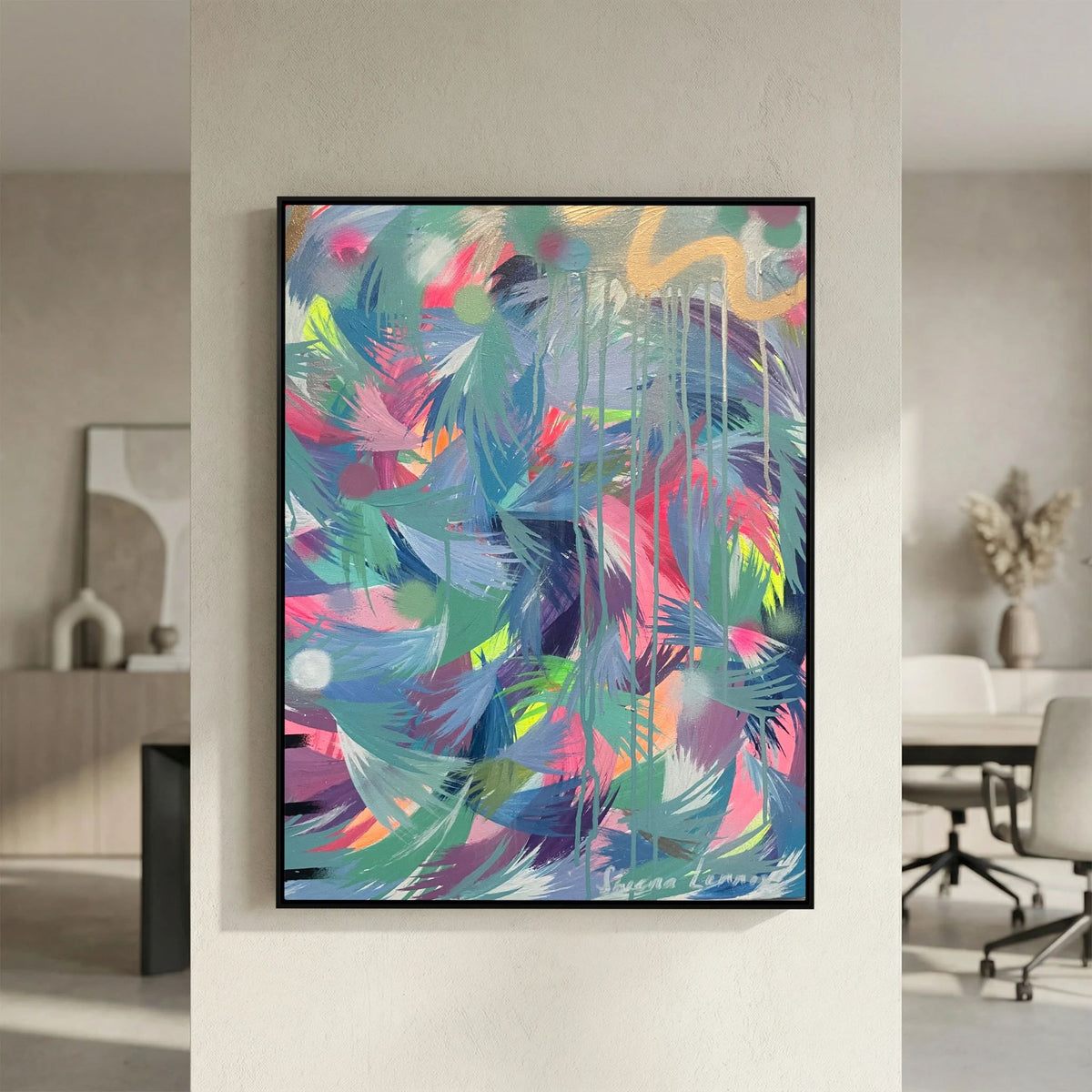 TROPICAL HUES (2021) CANVAS PRINT 
