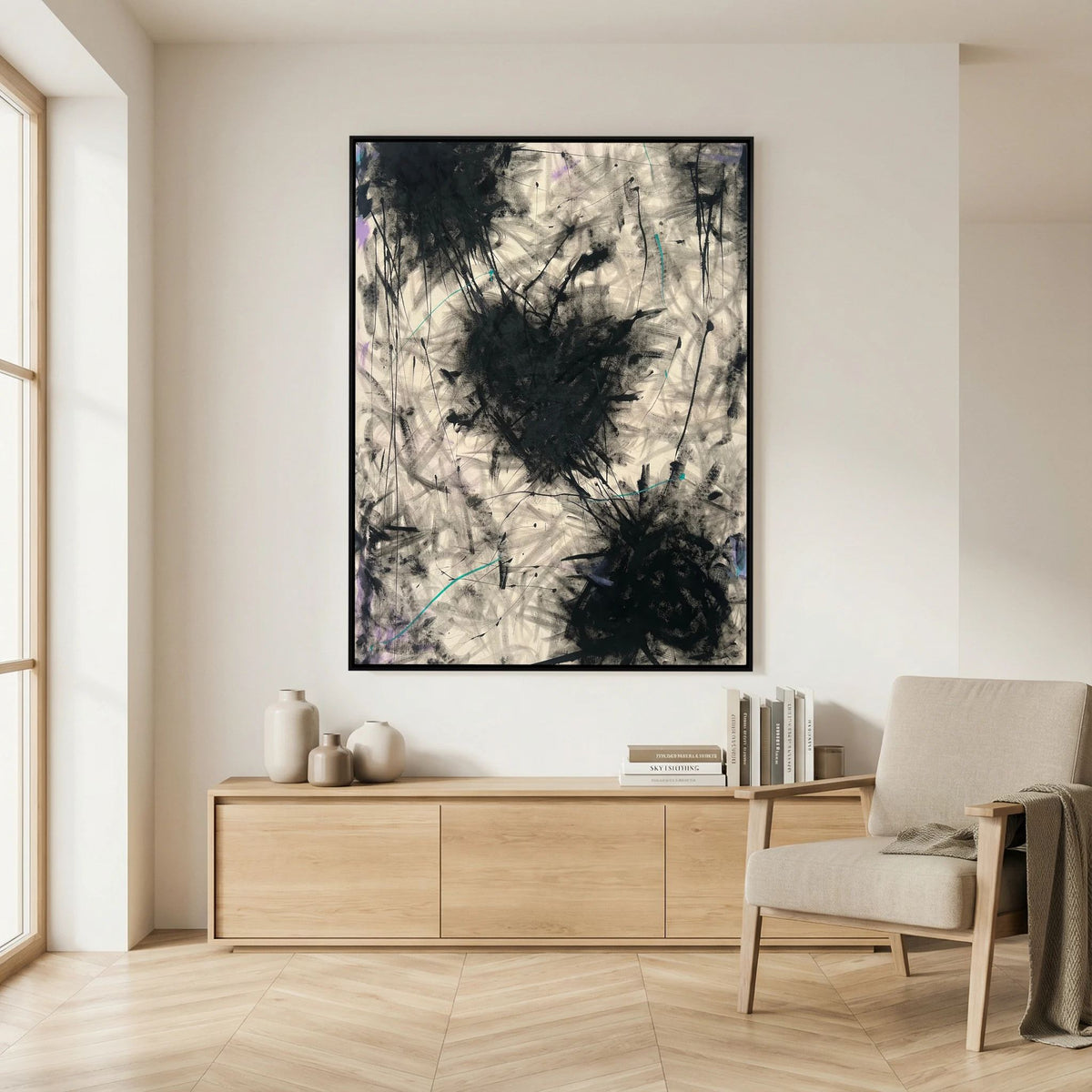 THREE HEARTS (2024) CANVAS PRINT 