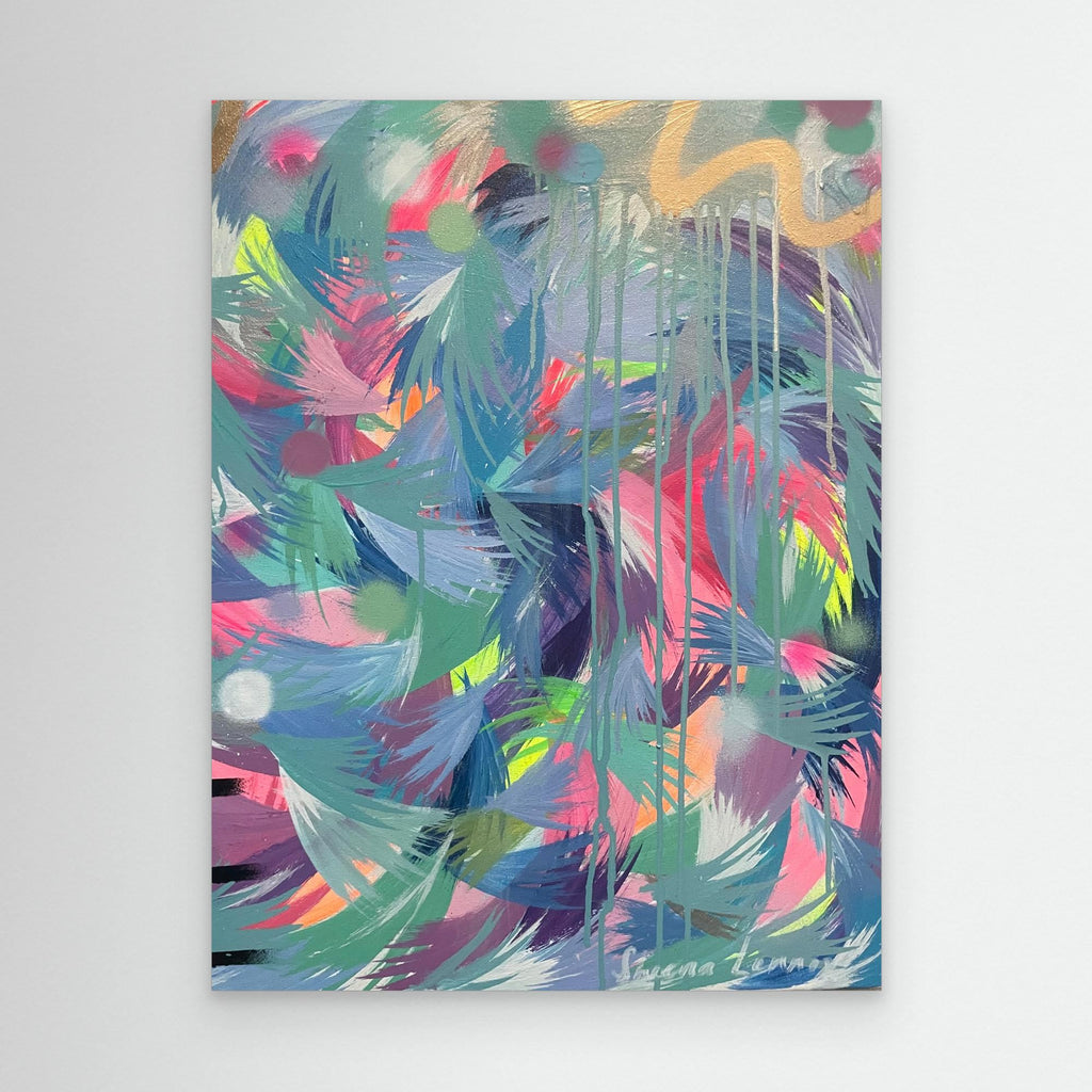 TROPICAL HUES (2021) CANVAS PRINT 