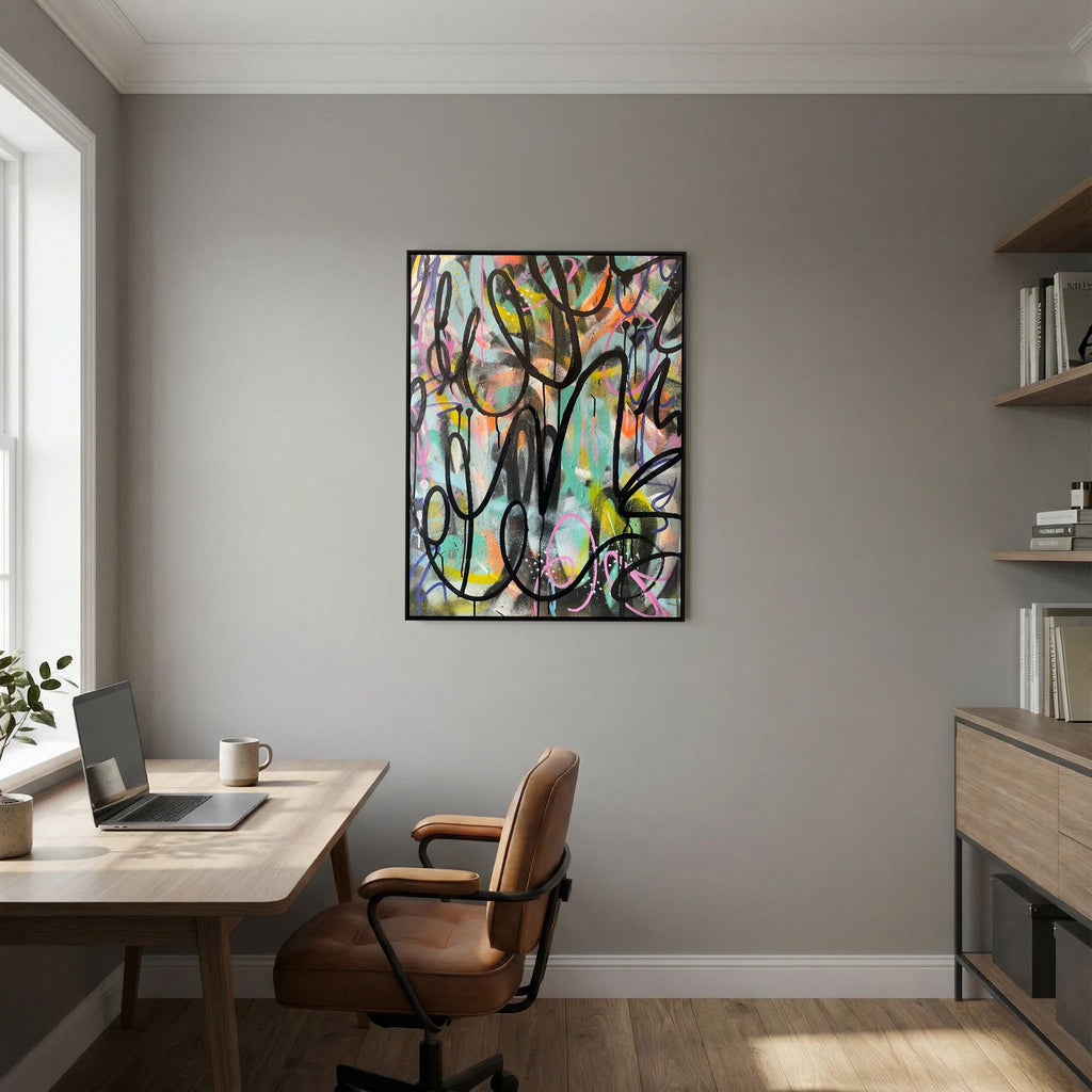 CHAOTIC (2022) CANVAS PRINT 