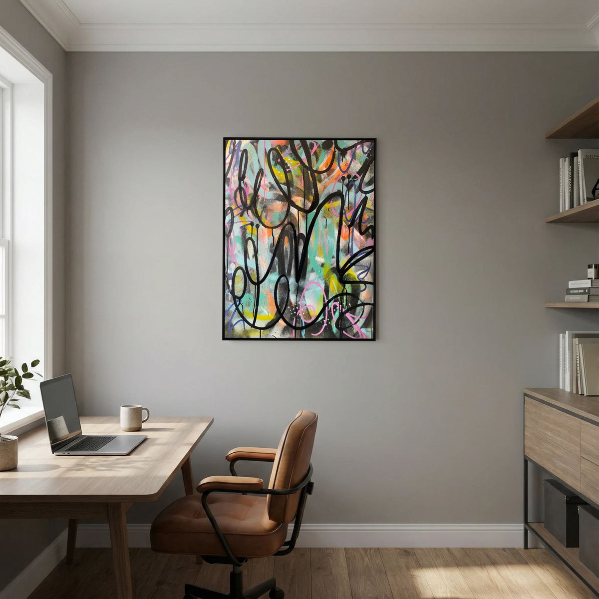 CHAOTIC (2022) CANVAS PRINT 