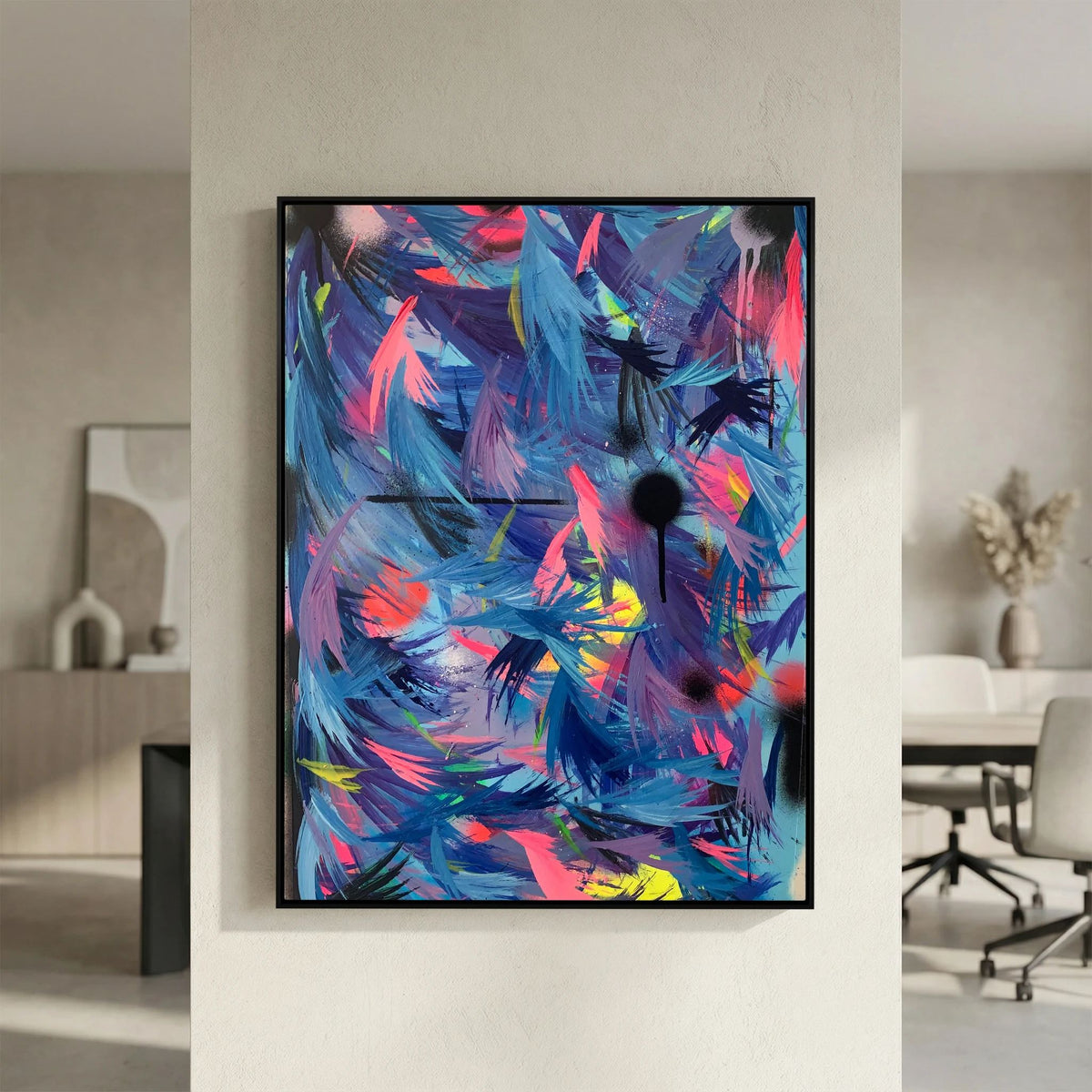 CYAN (2021) CANVAS PRINT  