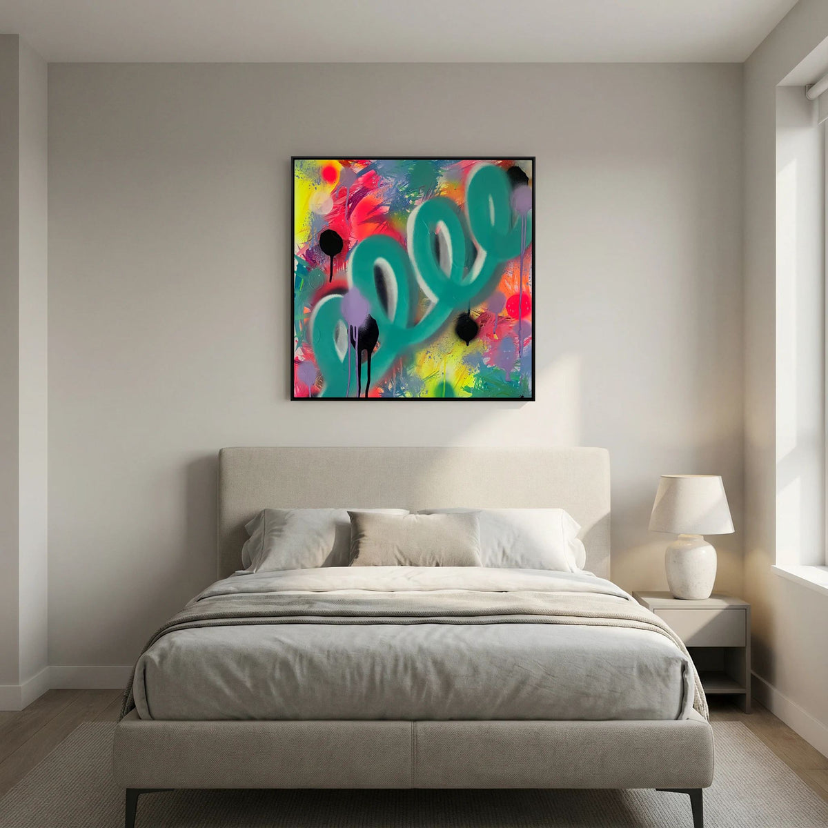 CANDY CRUSH (2020) PRINT ON CANVAS 