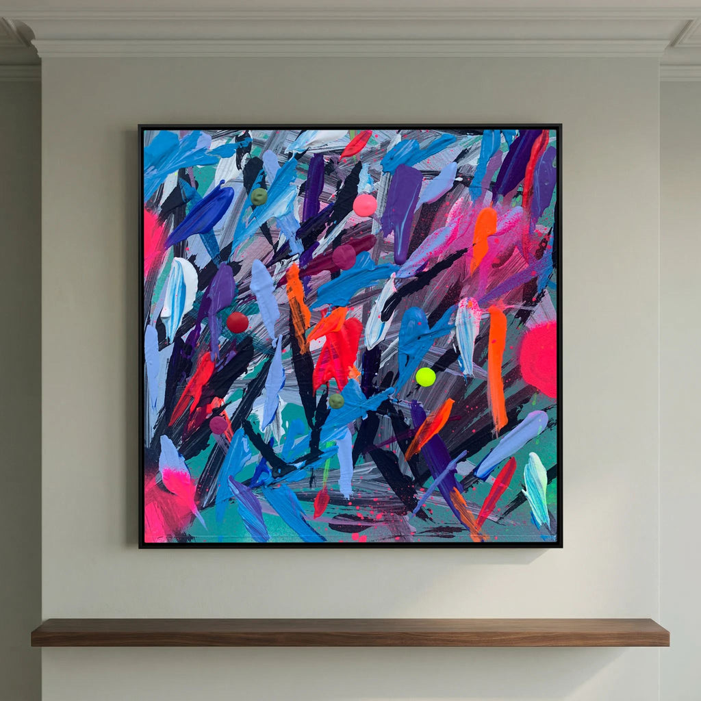 BLUE JAY (2020) PRINT ON CANVAS 