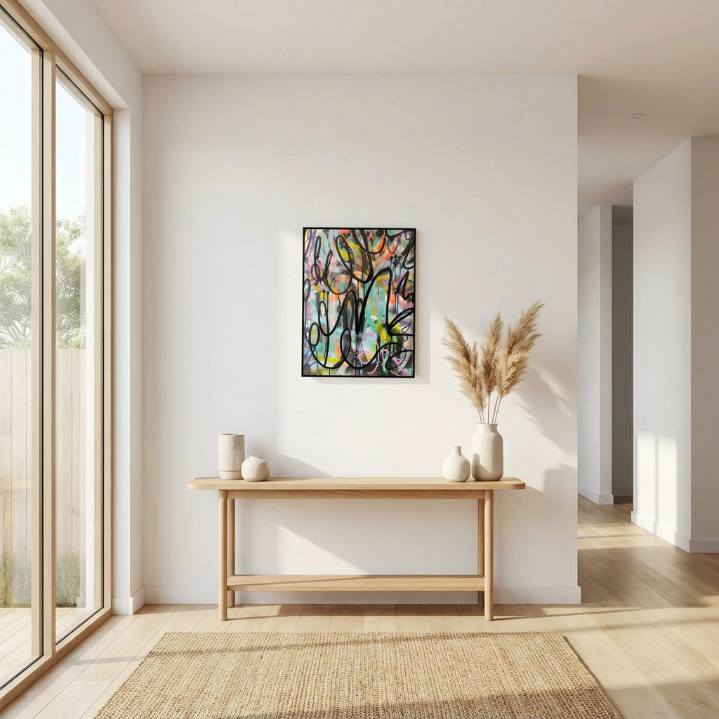 CHAOTIC (2022) CANVAS PRINT 
