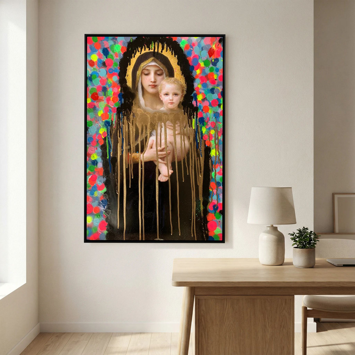 THE MADONNA of THE LILIES (2021 Print)