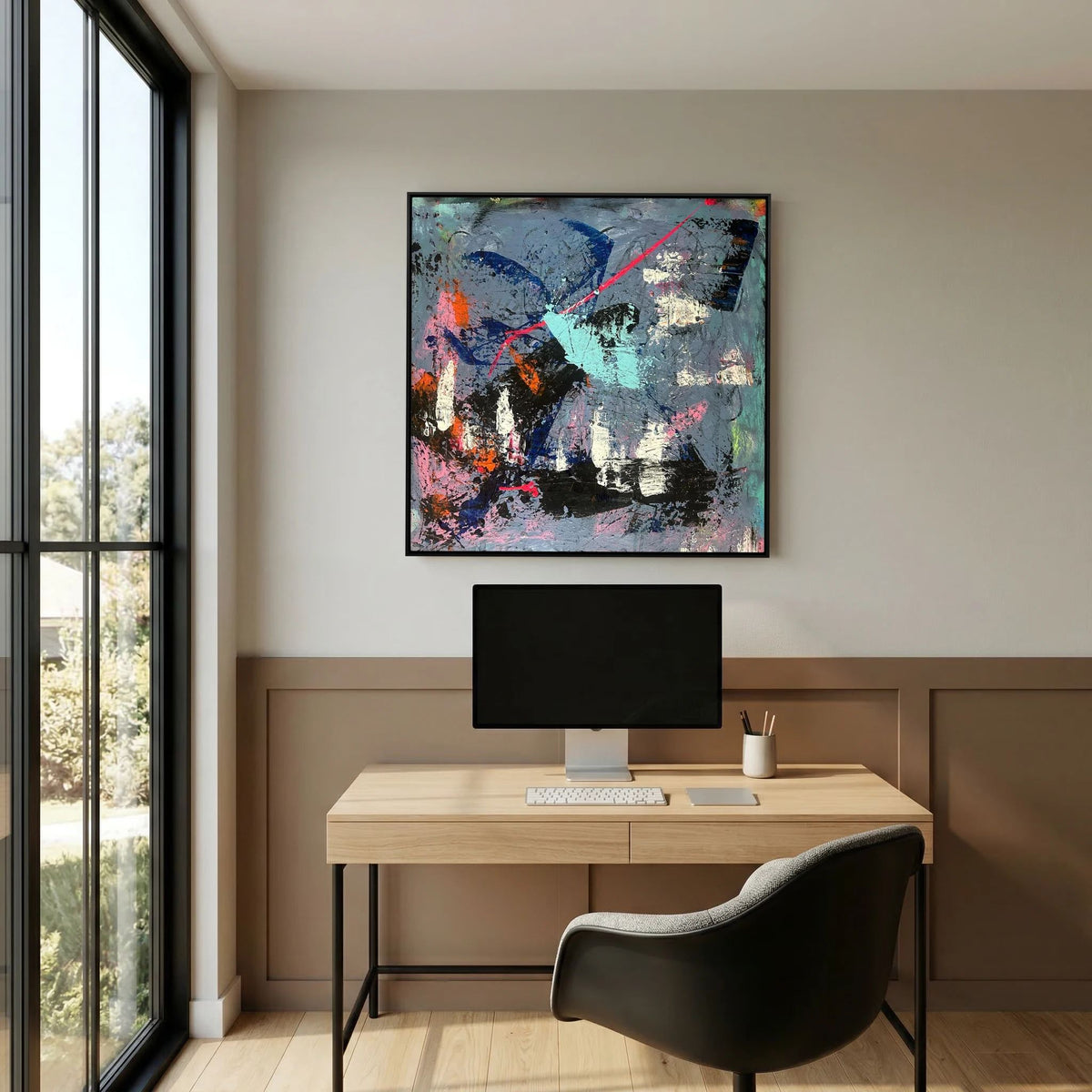 ABSTRACTION (2023) PRINT ON CANVAS   