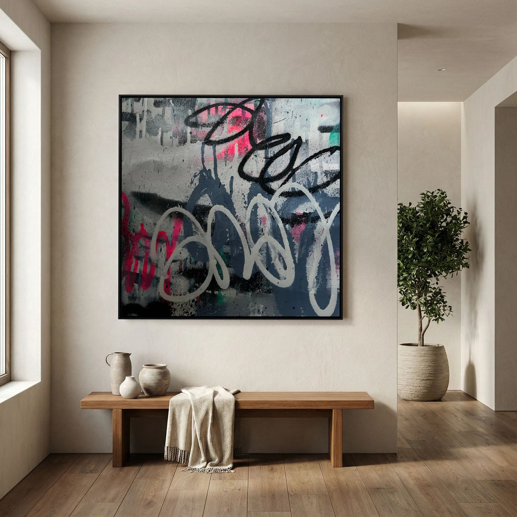 LOVE IN REVERSE PRINT ON CANVAS